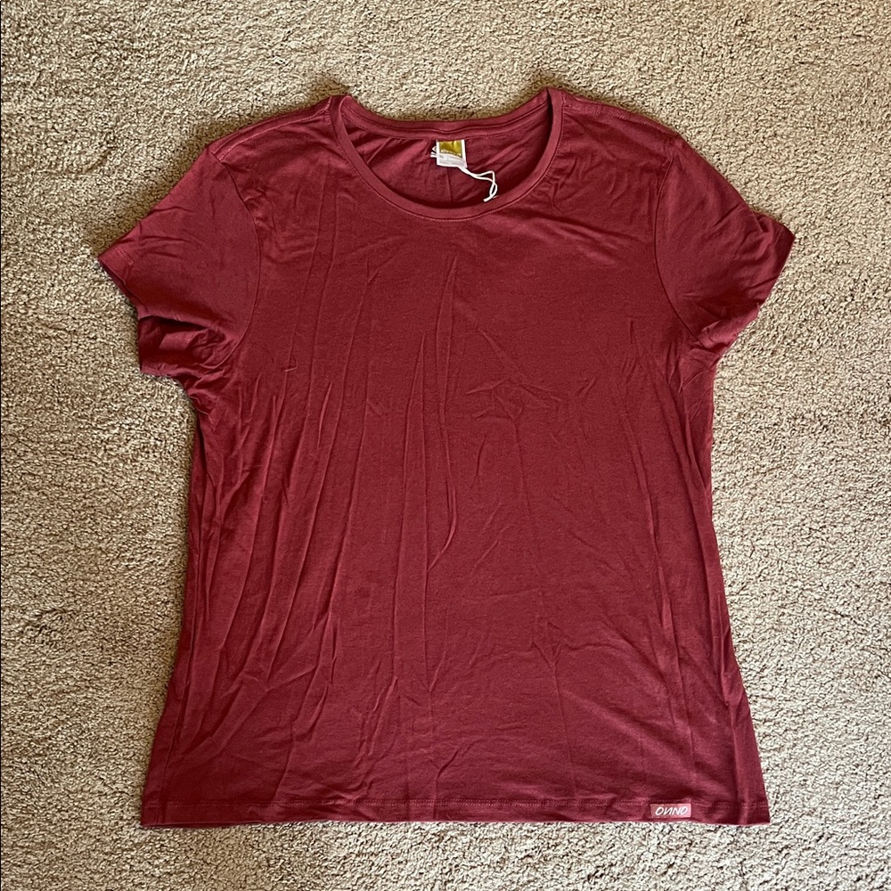 Onno Women’s Beechwood T-shirt- Brick Red